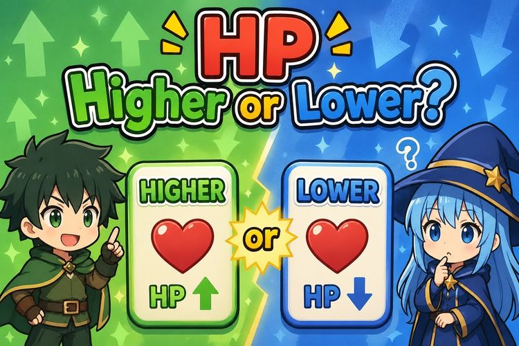 HP higher or lower step up win a prize